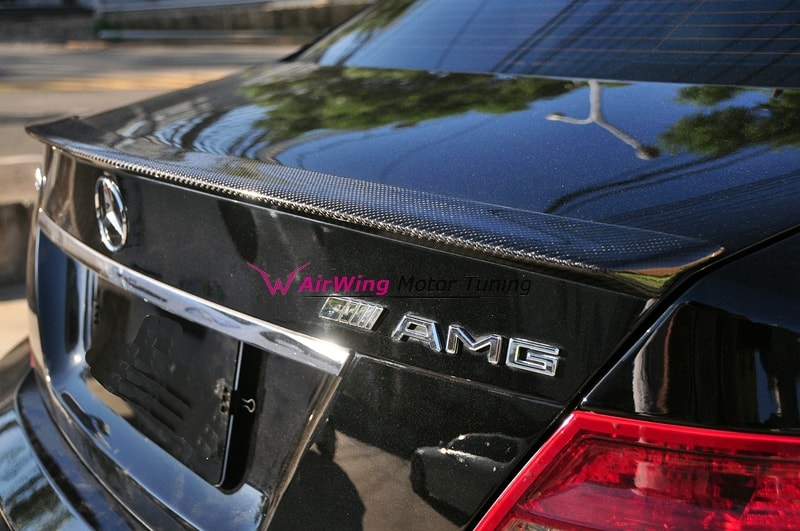 W204 - AMG style Carbon Trunk Spoiler 04